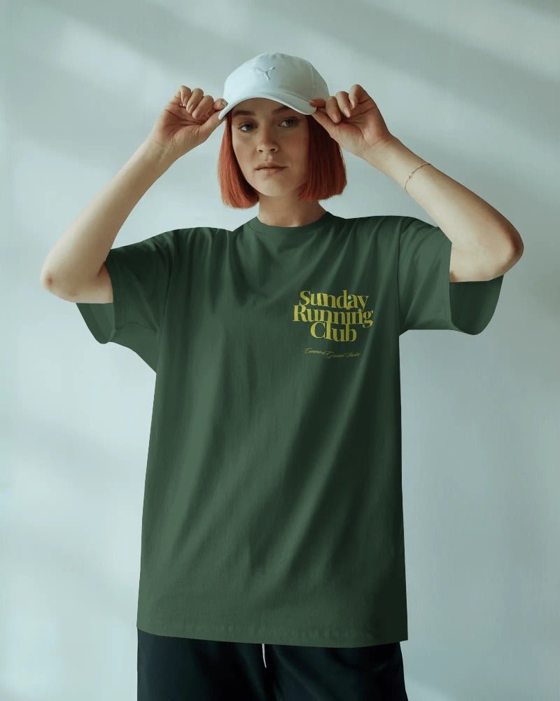 SUNDAY RUNNING OVERSIZED T - SHIRT - COMMONGROUND
