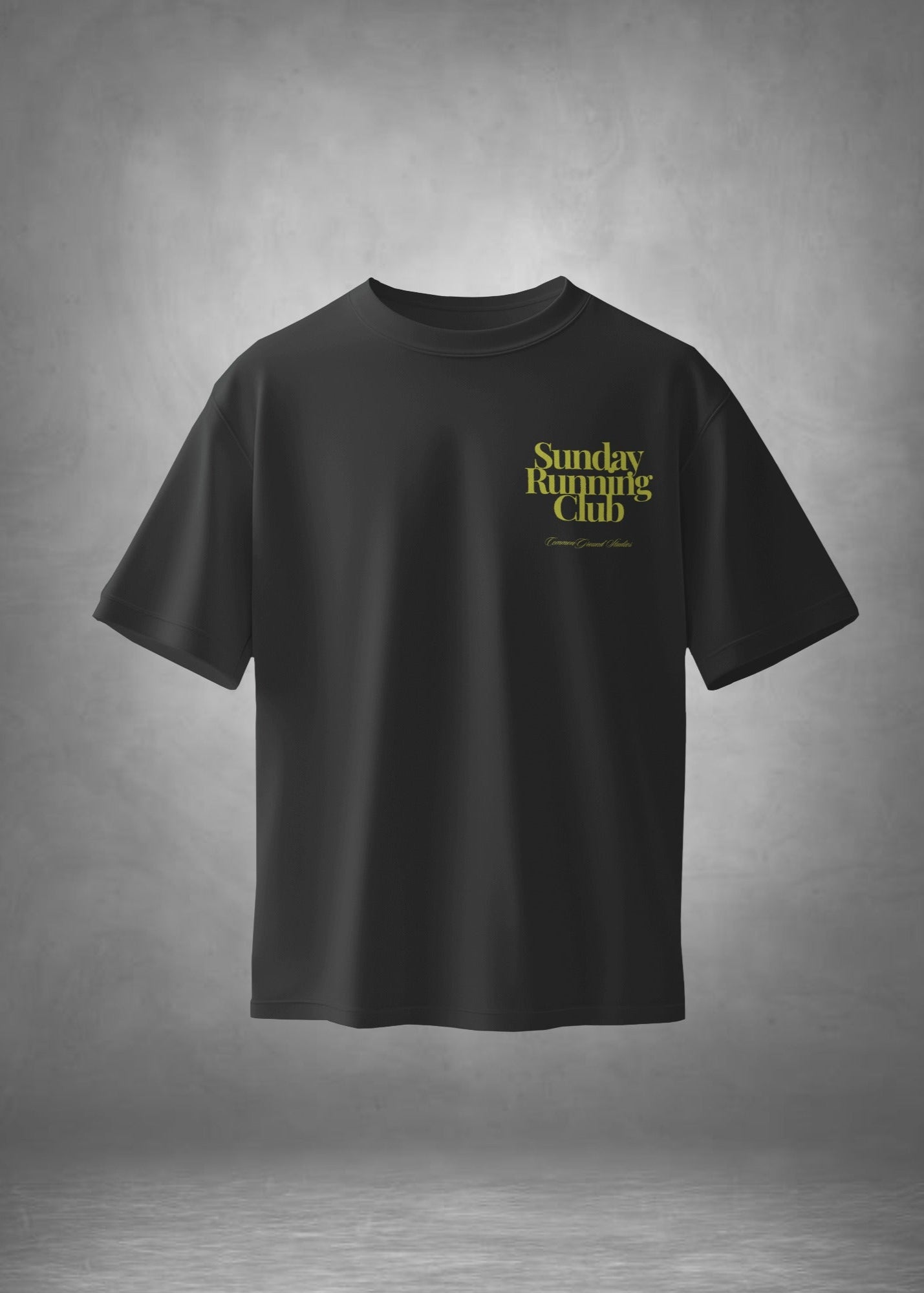 SUNDAY RUNNING OVERSIZED T - SHIRT - COMMONGROUND