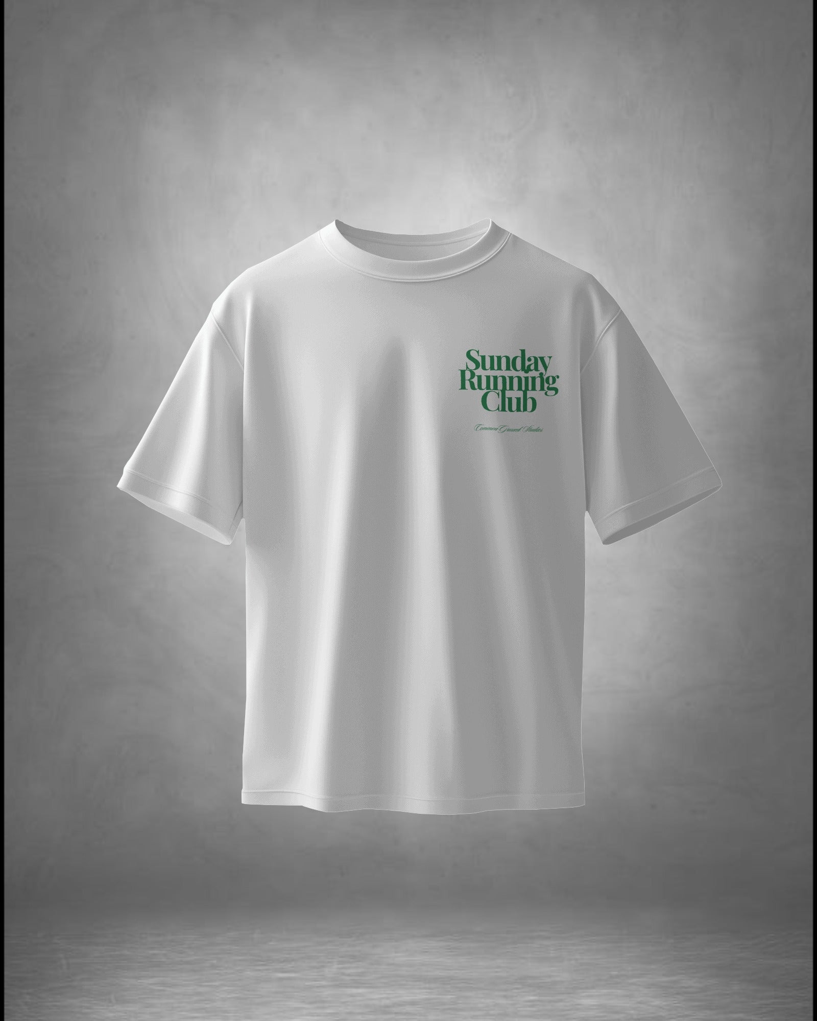 SUNDAY RUNNING OVERSIZED T - SHIRT - COMMONGROUND