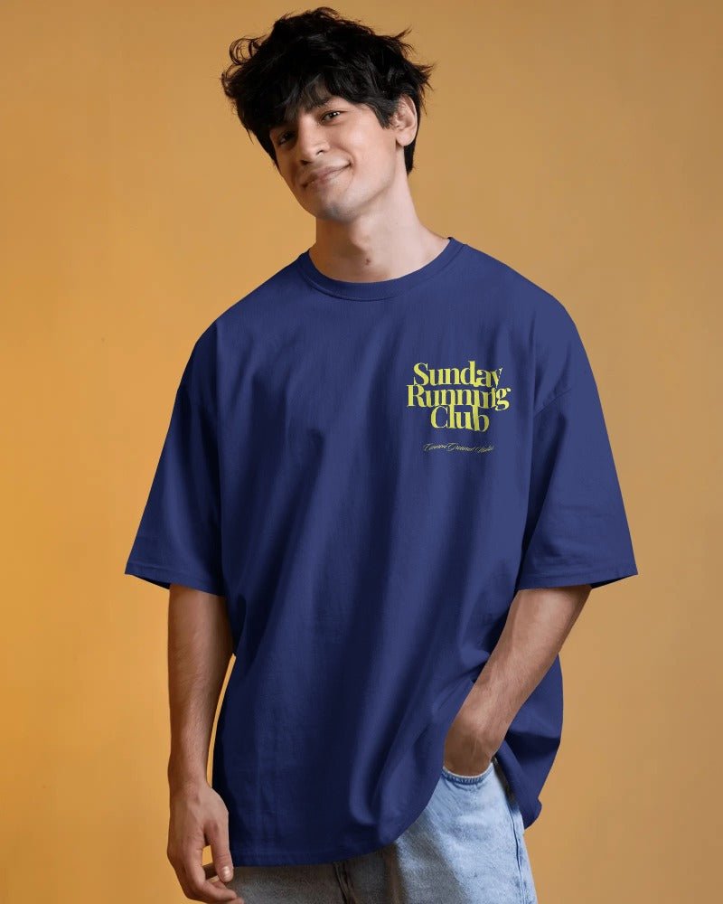 SUNDAY RUNNING OVERSIZED T - SHIRT - COMMONGROUND
