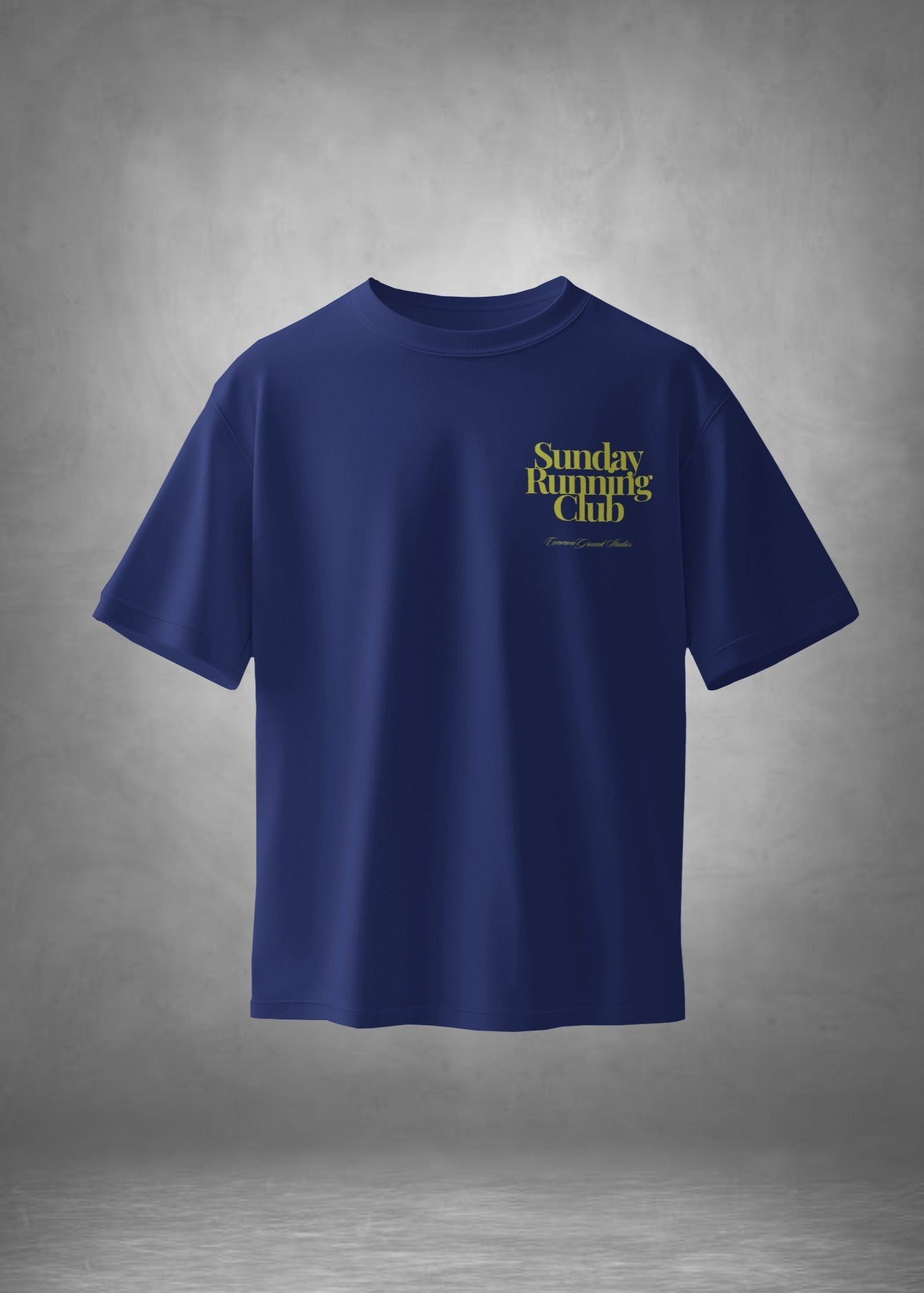 SUNDAY RUNNING OVERSIZED T - SHIRT - COMMONGROUND