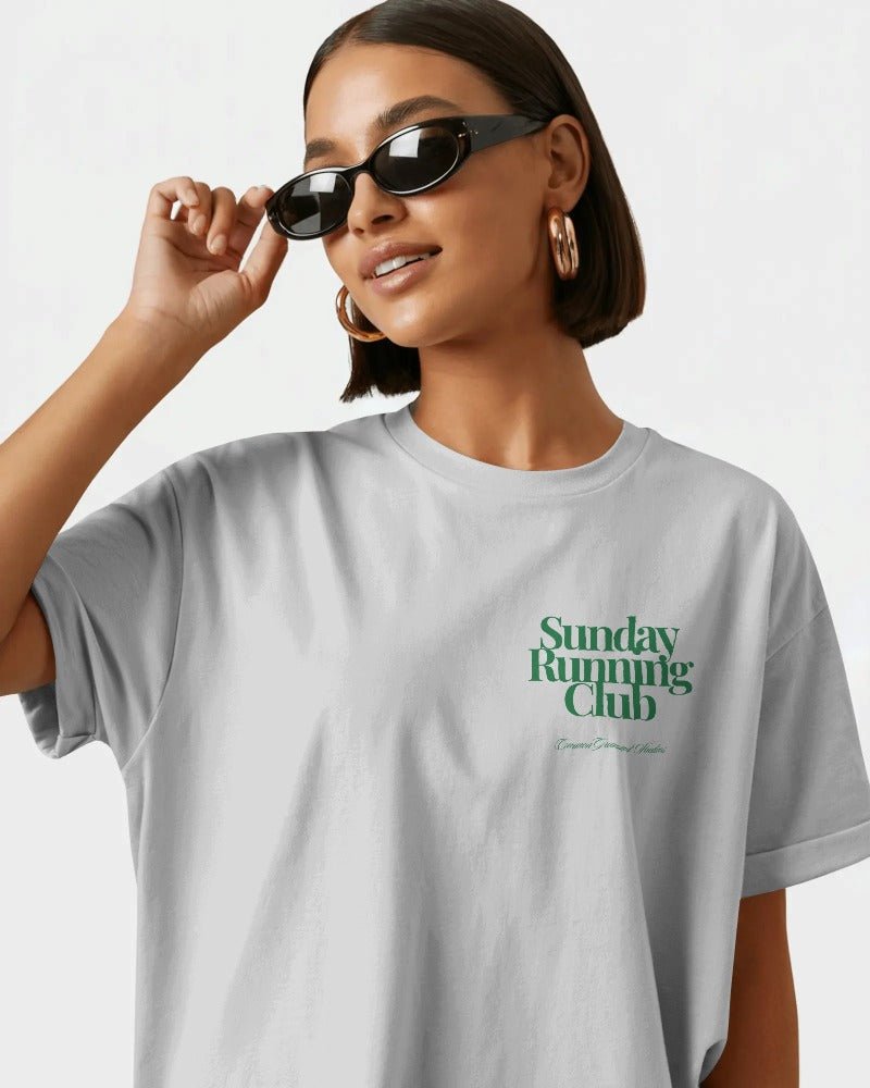 SUNDAY RUNNING OVERSIZED T - SHIRT - COMMONGROUND