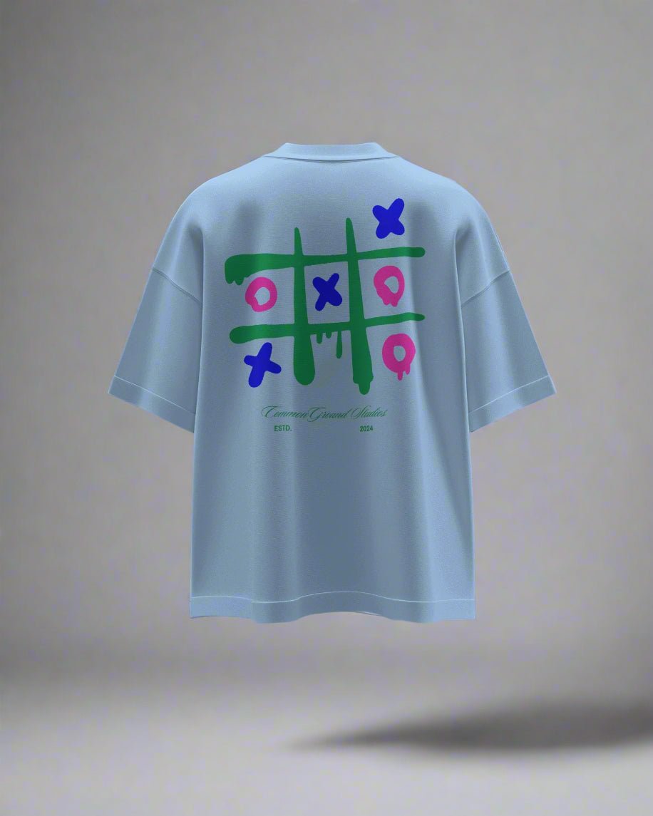 TIC TAC TOE OVERSIZED T - SHIRT - COMMONGROUND