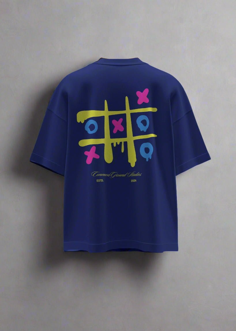 TIC TAC TOE OVERSIZED T - SHIRT - COMMONGROUND