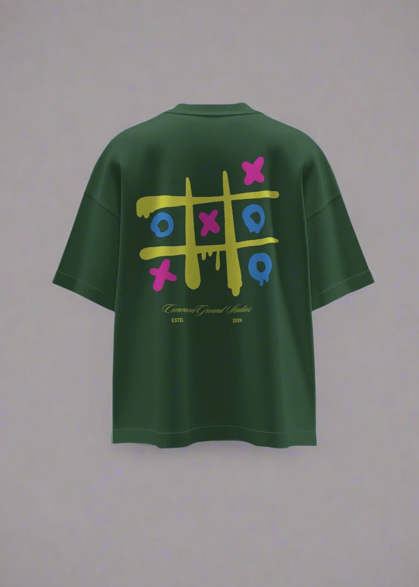 TIC TAC TOE OVERSIZED T - SHIRT - COMMONGROUND