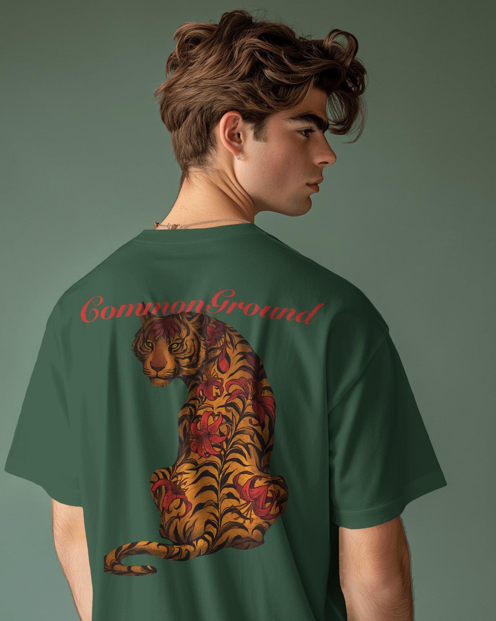 TIGER OVERSIZED T - SHIRT - COMMONGROUND