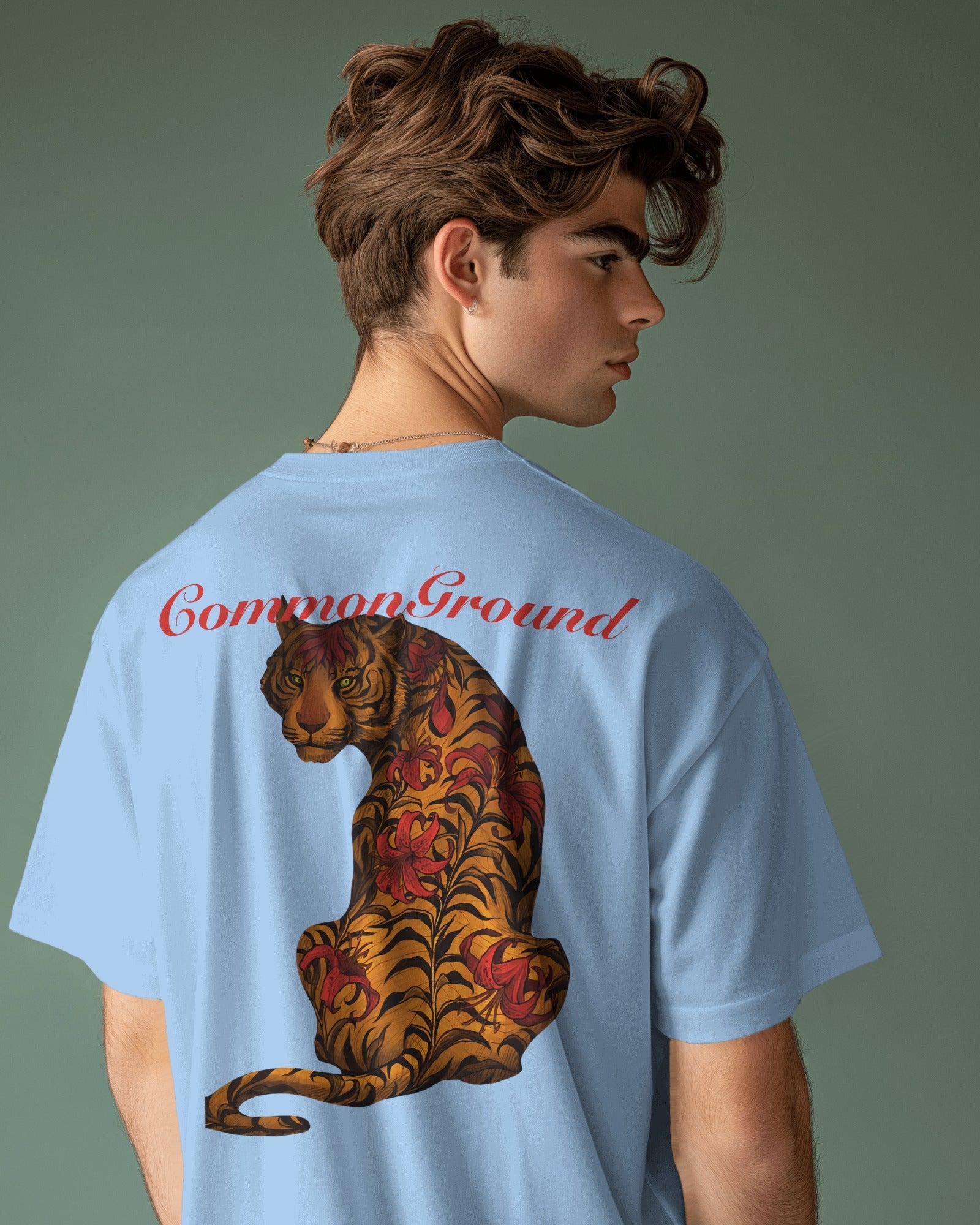 TIGER OVERSIZED T - SHIRT - COMMONGROUND