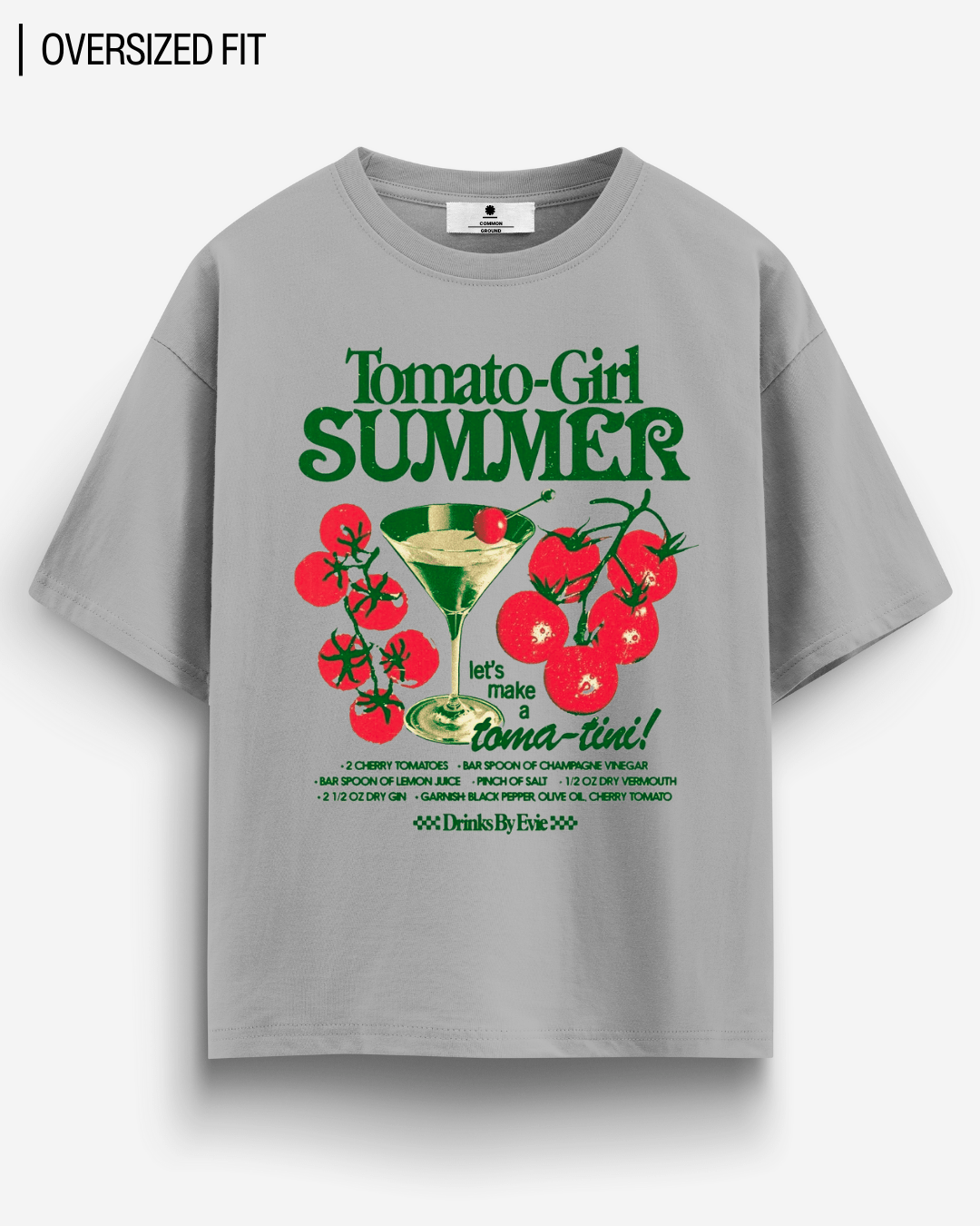 TOMATO GIRL OVERSIZED T - SHIRT - COMMONGROUND
