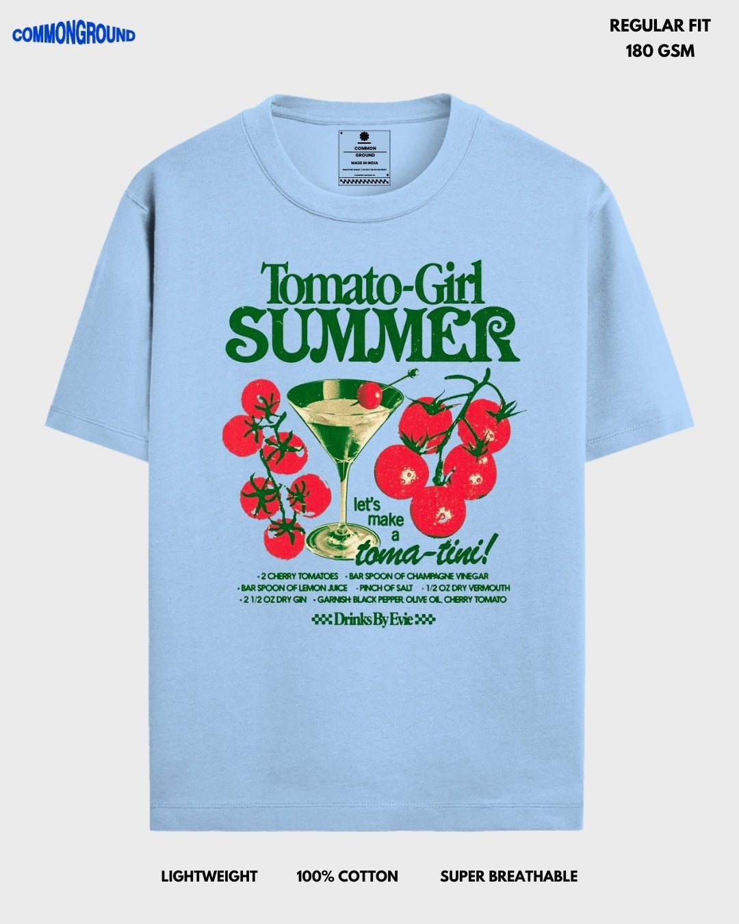 TOMATO GIRL REGULAR T - SHIRT - COMMONGROUND