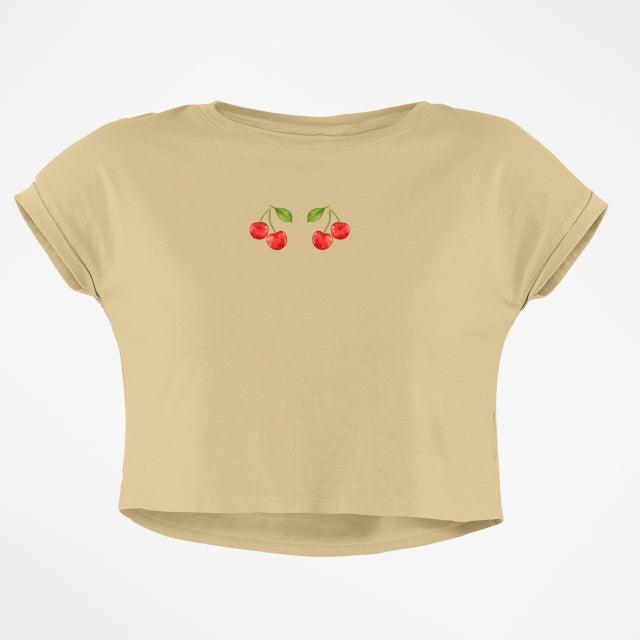 TWO CHERRIES CROP TOP - COMMONGROUND