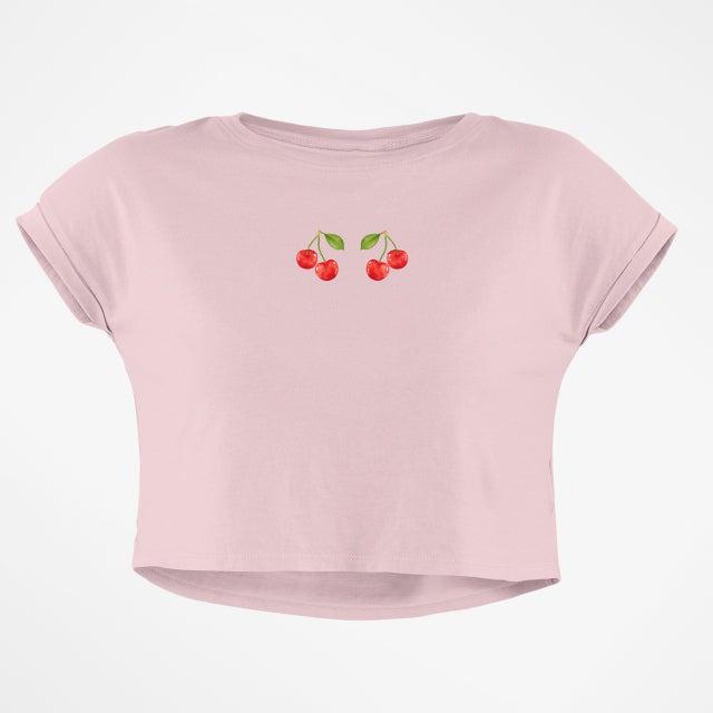 TWO CHERRIES CROP TOP - COMMONGROUND