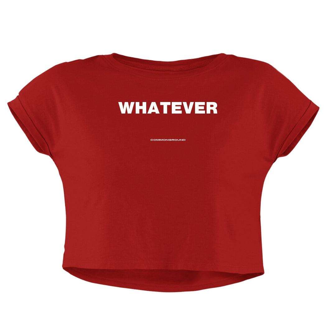 WHATEVER CROP TOP - COMMONGROUND
