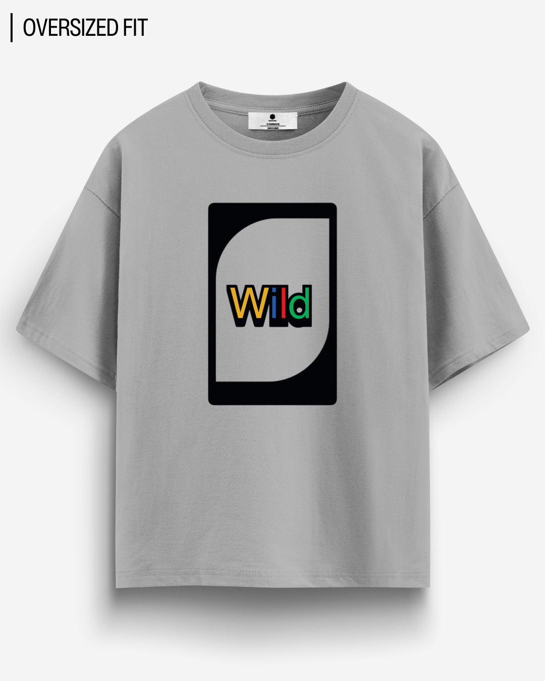 WILD CARD OVERSIZED T - SHIRT - COMMONGROUND
