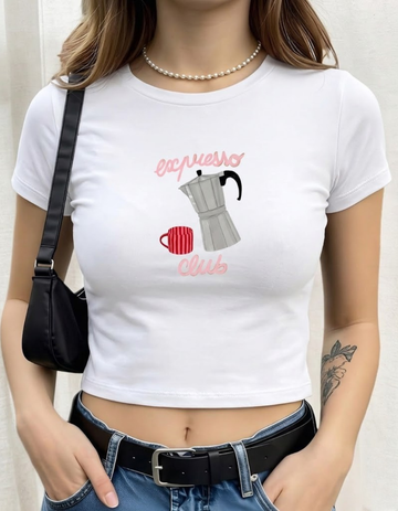 ESPRESSO CLUB BABY TEE