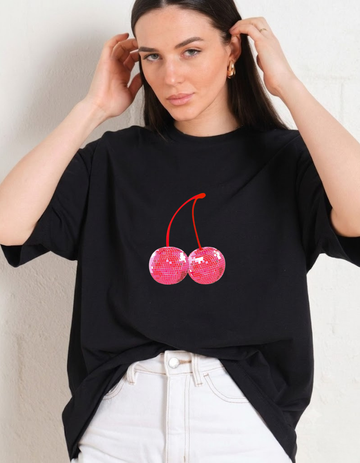 DISCOCHERRY OVERSIZED T-SHIRT