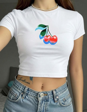 CHERRY BABY TEE