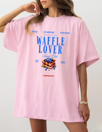WAFFLE SOCIAL CLUB OVERSIZED T-SHIRT