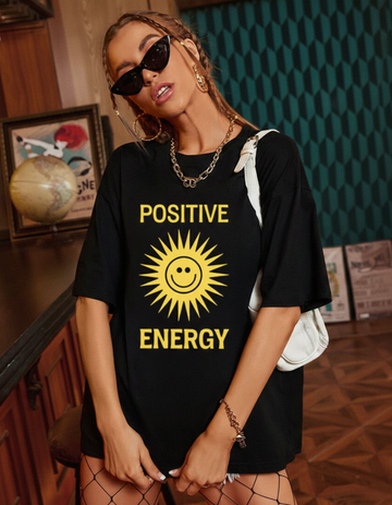 POSITIVE ENERGY OVERSIZED T-SHIRT
