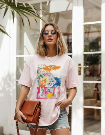 AMALFI SPRITZ OVERSIZED T-SHIRT