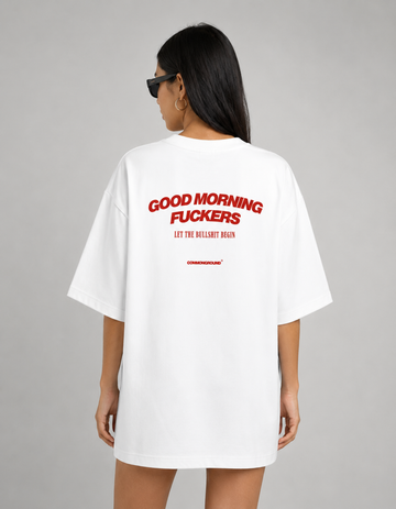 TOP OF MORNING OVERSIZED T-SHIRT