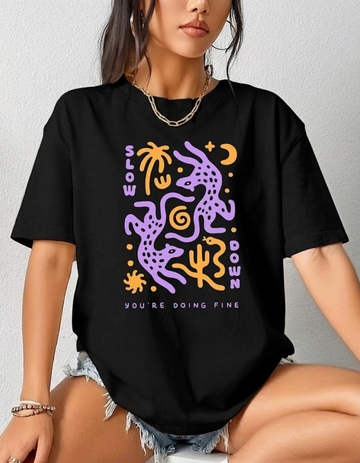 SLOWDOWN OVERSIZED T-SHIRT