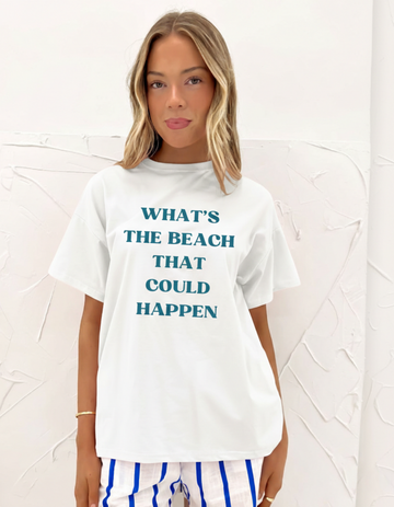 BEACH OVERSIZED T-SHIRT