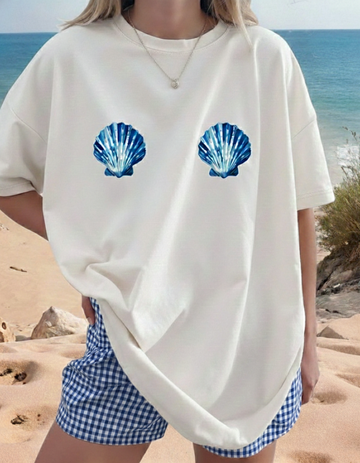 SEASHELL CORE OVERSIZED T-SHIRT