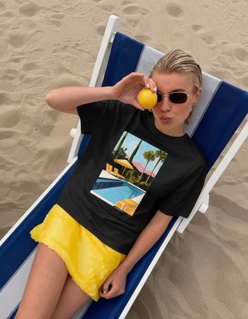 POOLDAY OVERSIZED T-SHIRT