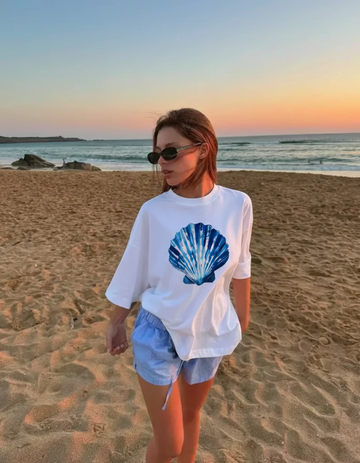SEASHELL OVERSIZED T-SHIRT