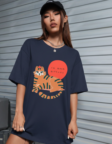 I'M BACK BI*CHES OVERSIZED T-SHIRT