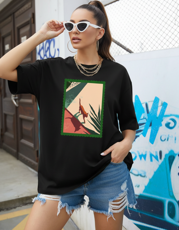 CAT AFTERNOONS OVERSIZED T-SHIRT