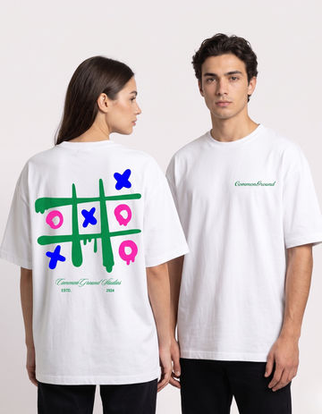 TIC TAC TOE OVERSIZED T-SHIRT