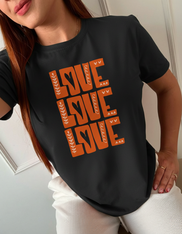 LOVE LOVE LOVE OVERSIZED T-SHIRT