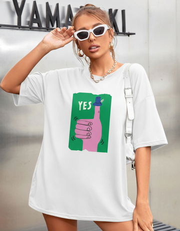 YES! OVERSIZED T-SHIRT