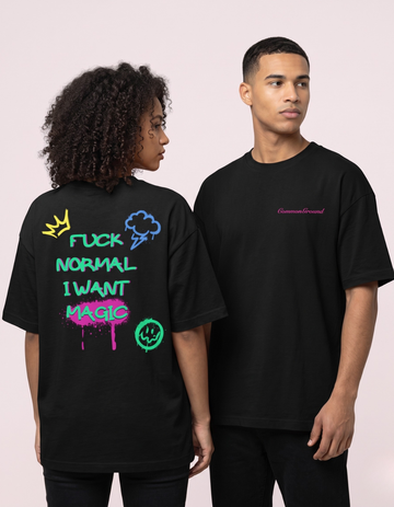 F*CK NORMAL OVERSIZED T-SHIRT