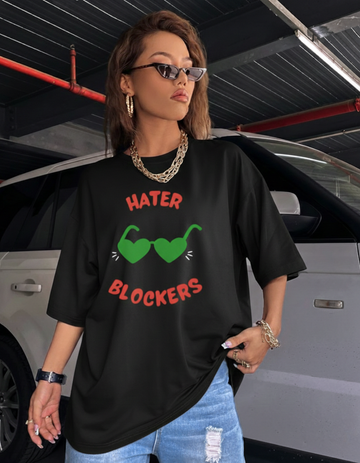 HATER BLOCK OVERSIZED T-SHIRT