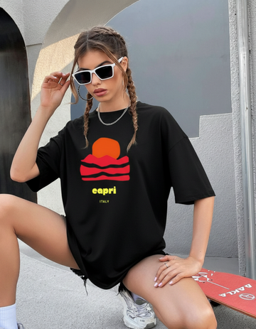 CAPRI ITALY OVERSIZED T-SHIRT