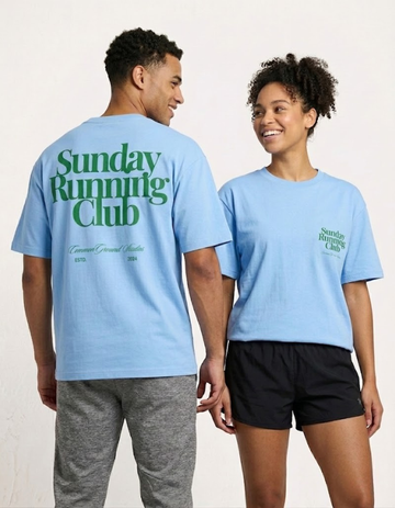 SUNDAY RUNNING OVERSIZED T-SHIRT