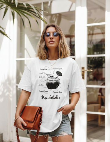 PINA COLADA OVERSIZED T-SHIRT