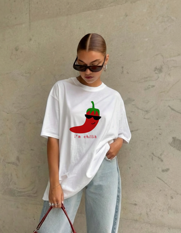 I'M CHILLIN OVERSIZED T-SHIRT