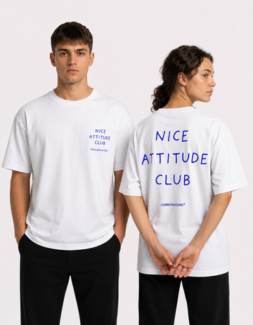 NICE ATTITUDE OVERSIZED T-SHIRT