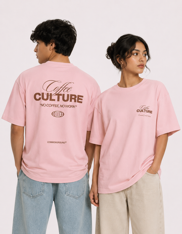 COFFEE CULTURE OVERSIZED T-SHIRT