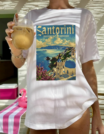 SANTORINI OVERSIZED T-SHIRT