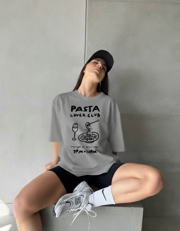 PASTA LOVER CLUB OVERSIZED T-SHIRT