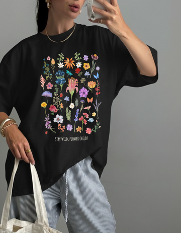 STAY WILD OVERSIZED T-SHIRT