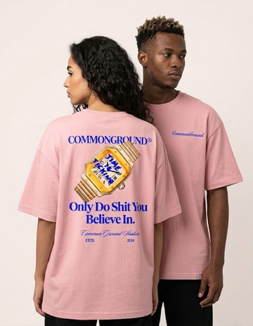 TIME IS TICKING OVERSIZED T-SHIRT