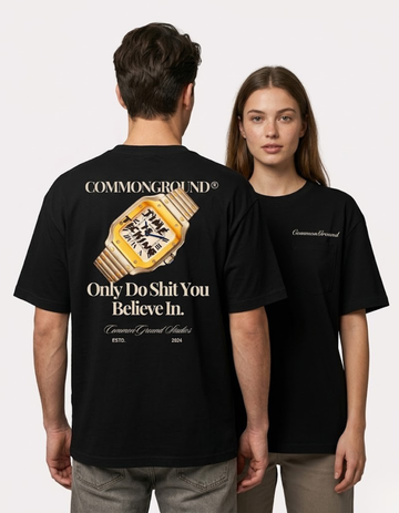 TIME IS TICKING OVERSIZED T-SHIRT