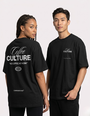 COFFEE CULTURE OVERSIZED T-SHIRT