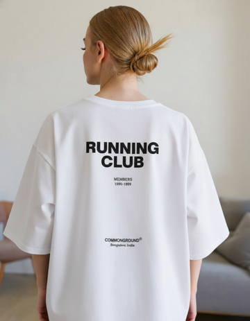 RUNNING CLUB OVERSIZED T-SHIRT