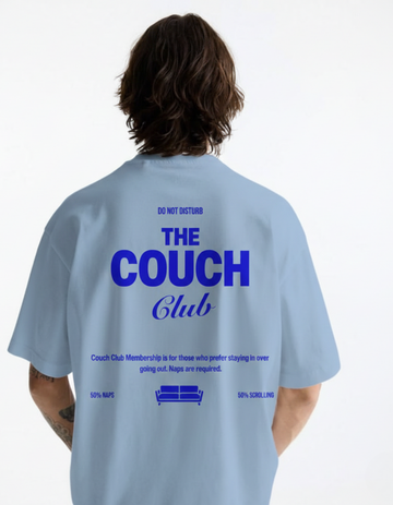 COUCH CLUB OVERSIZED T-SHIRT